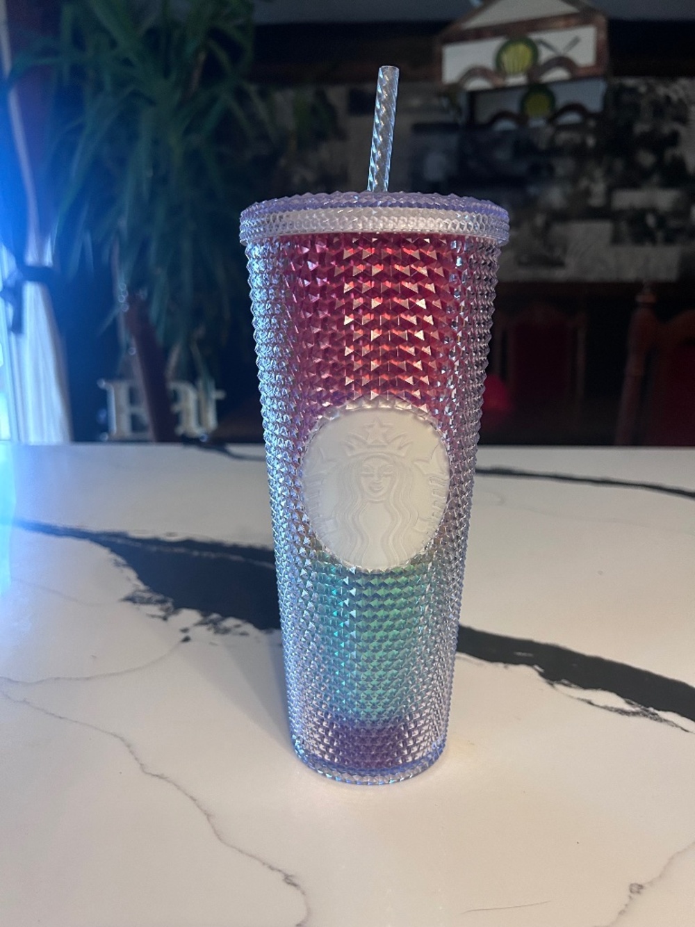 Starbucks Summer 2020 Limited Edition Rainbow Pride Studded Tumbler